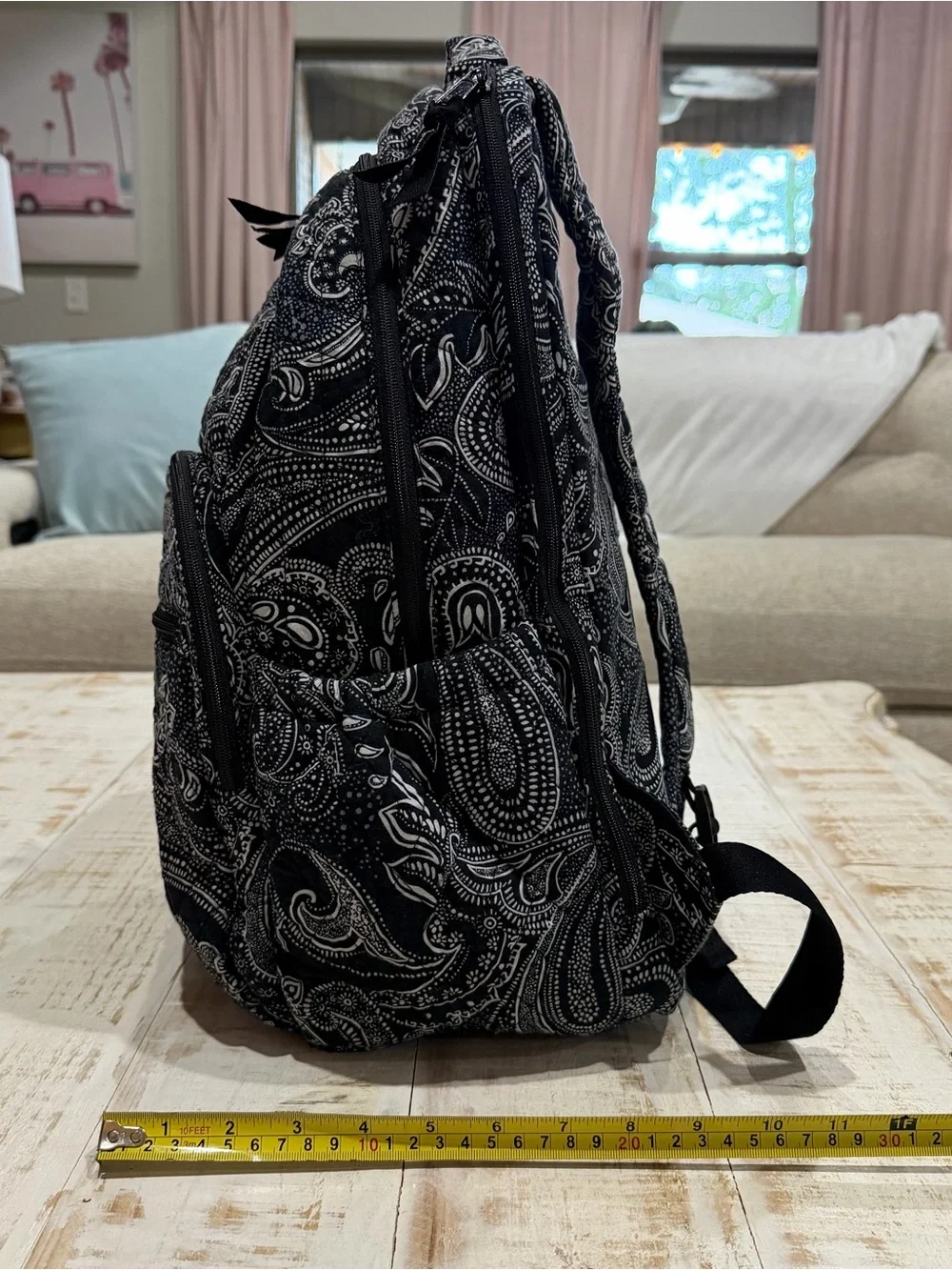 Vera Bradley Essential Large Backpack in Stellar Paisley